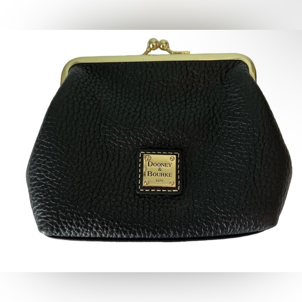 Dooney & Bourke black change purse